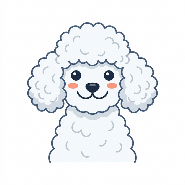 White Poodle